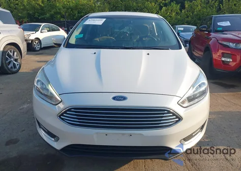 2016 Ford Focus Titanium из США, поврежденный, VIN 1FADP3N29GL222916